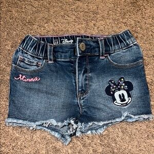 Baby Gap X Disney Minnie Mouse Denim Shorts